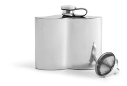 SAGAFORM CLUB MUSTACH HIPFLASK