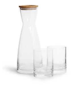 GIFTSET CARAFE WITH 2 GLASSES