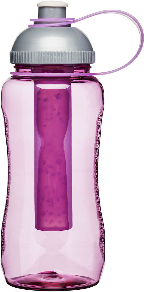 Fresh bottle with ice piston, pink