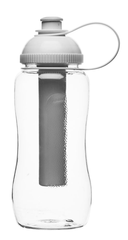 Fresh bottle with ice piston, clear