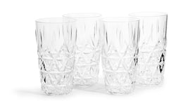 Picknick all purpose glass 4-pac, transparant