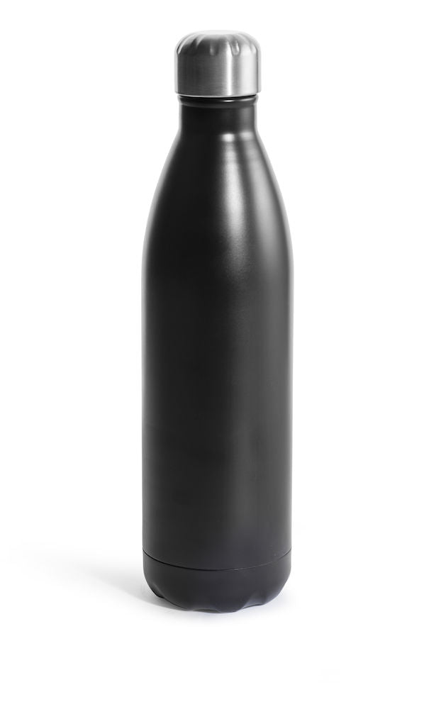 Steel bottle large black