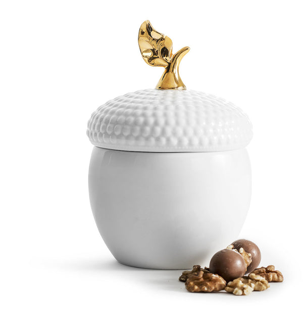 ACORN BOWL WITH LID BY SAGAFORM