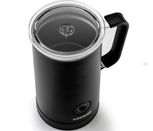 Sjöstrand Milk Frother in Black