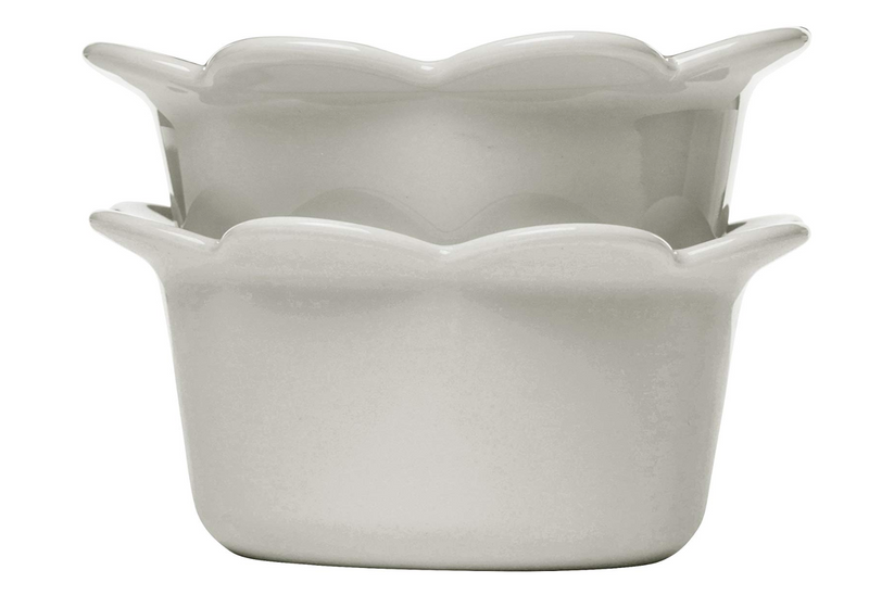 Piccadilly portionbowl ovensafe 2-pack, white