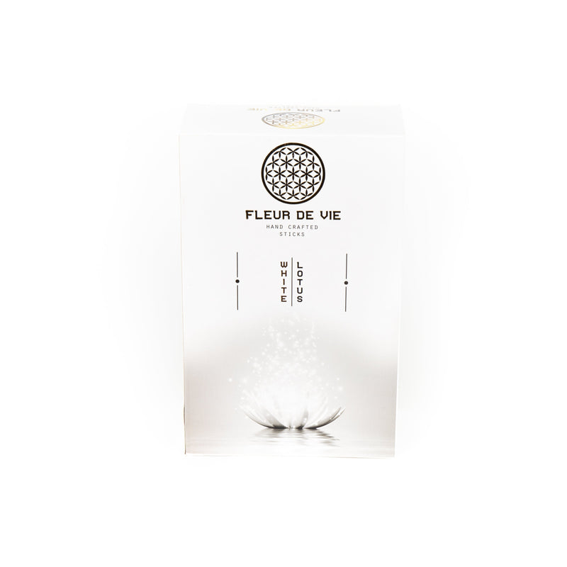 Box Fleur de Vie White Lotus