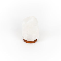 White Himalayan Salt Lamp