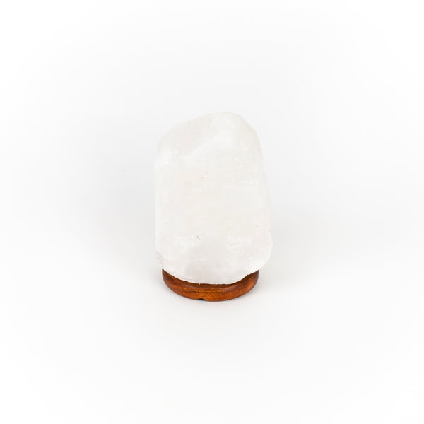 White Himalayan Salt Lamp