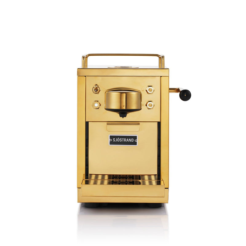 Sjöstrand - Espresso Capsule Machine Messing Edition