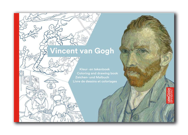 VINCENT VAN GOGH COLOR AND DRAWING BOOK FOR ADULTS